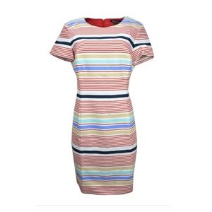 Brooks Brothers Striped Shift Dress